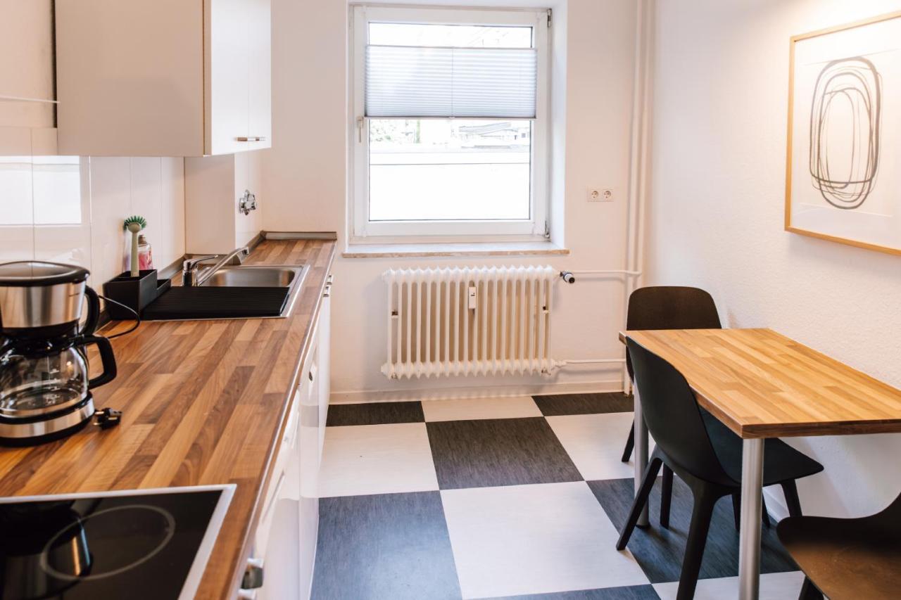 Alles Neu: 1-Zi Zentral Am Exerzierpl. 24H-Checkin Kiel Buitenkant foto